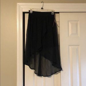 Charlotte Russe high-low skirt